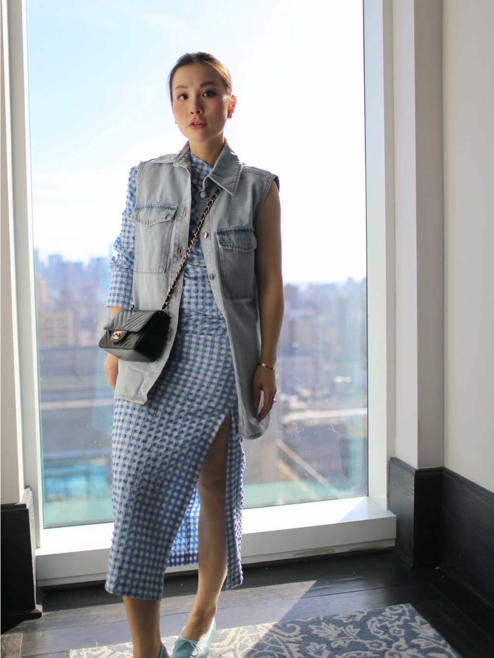 H&M Denim Vest XS
